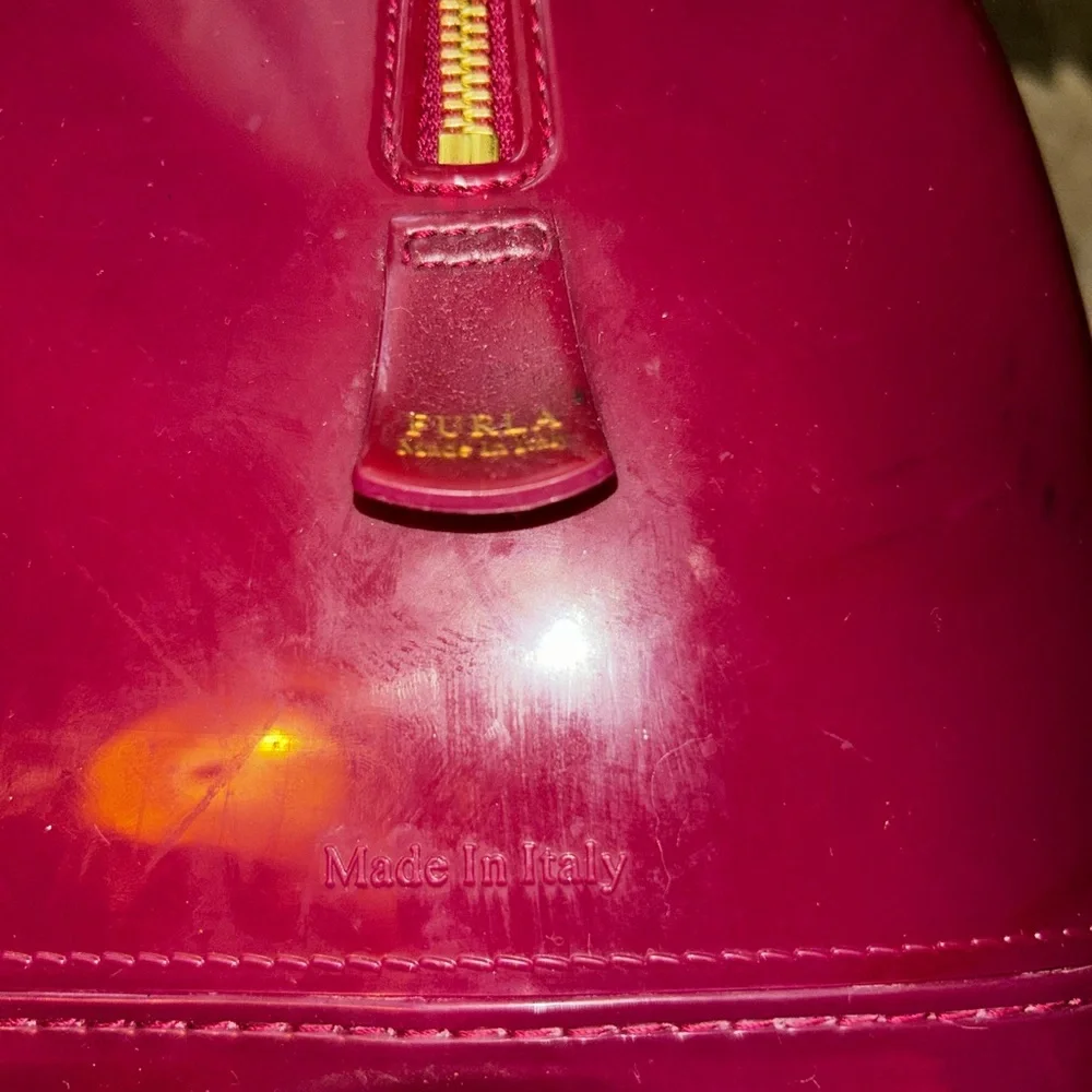Used Furla Candy Jelly Boston Bag - Picture 10 of 14